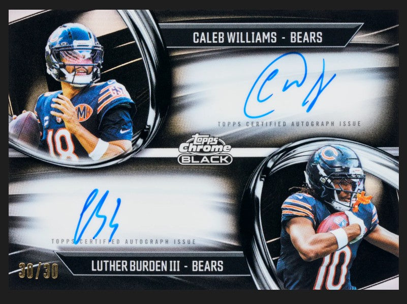 2025 Topps Chrome Black Football Hobby Box