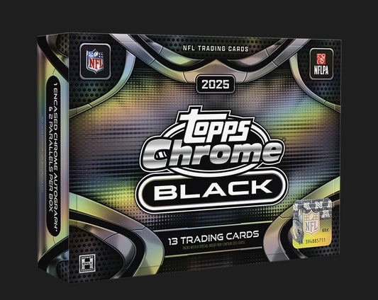 2026 Topps Chrome Black Football Hobby Box