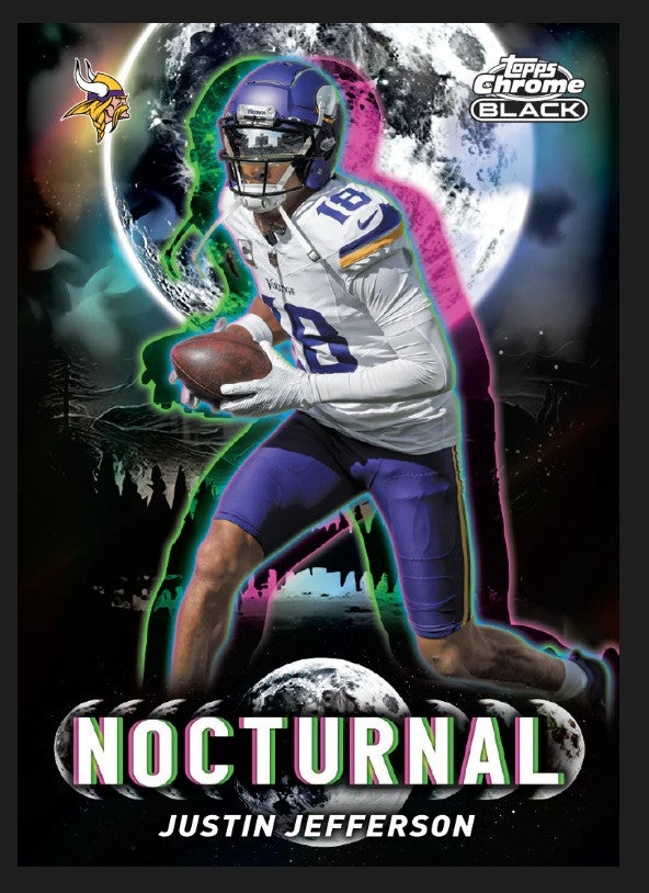 2025 Topps Chrome Black Football Hobby Box