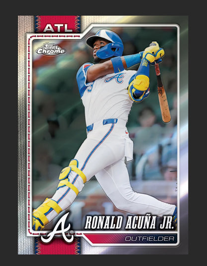 2026 Topps Chrome Baseball Hobby 12-Box Case