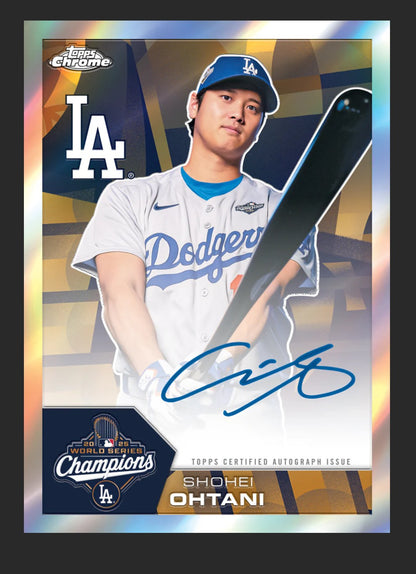 2026 Topps Chrome Baseball Hobby 12-Box Case
