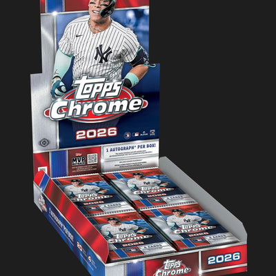 2026 Topps Chrome Baseball Hobby Box