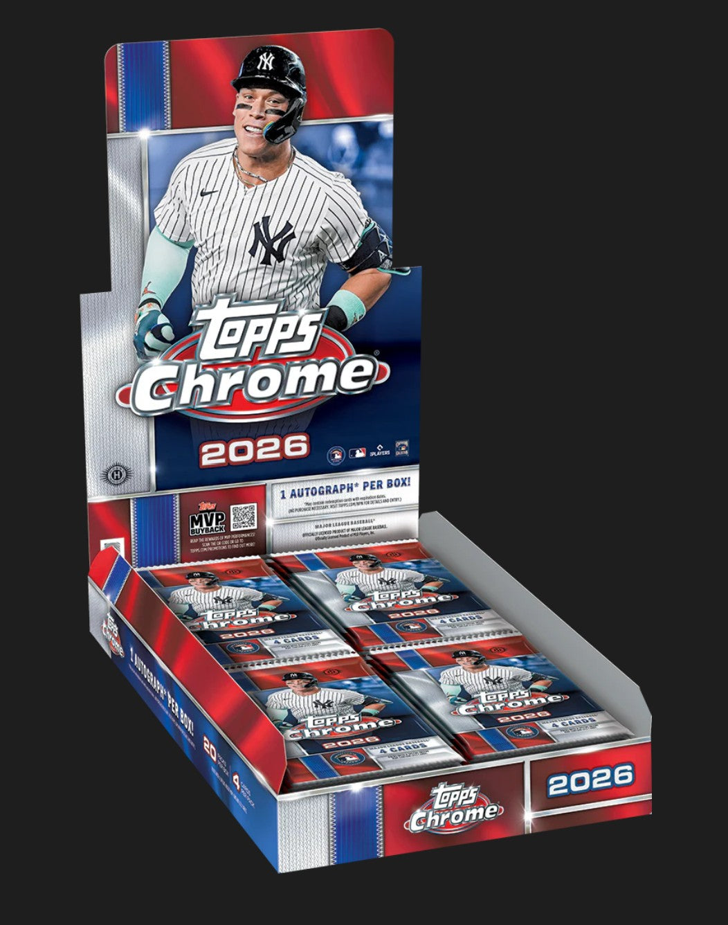 2026 Topps Chrome Baseball Hobby Box