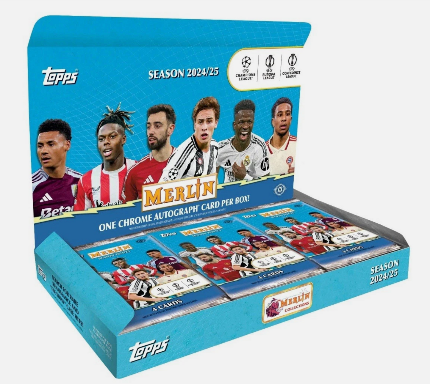 2024-25 Topps MERLIN UCC Hobby Box Presale (Ships 12/19/2025)