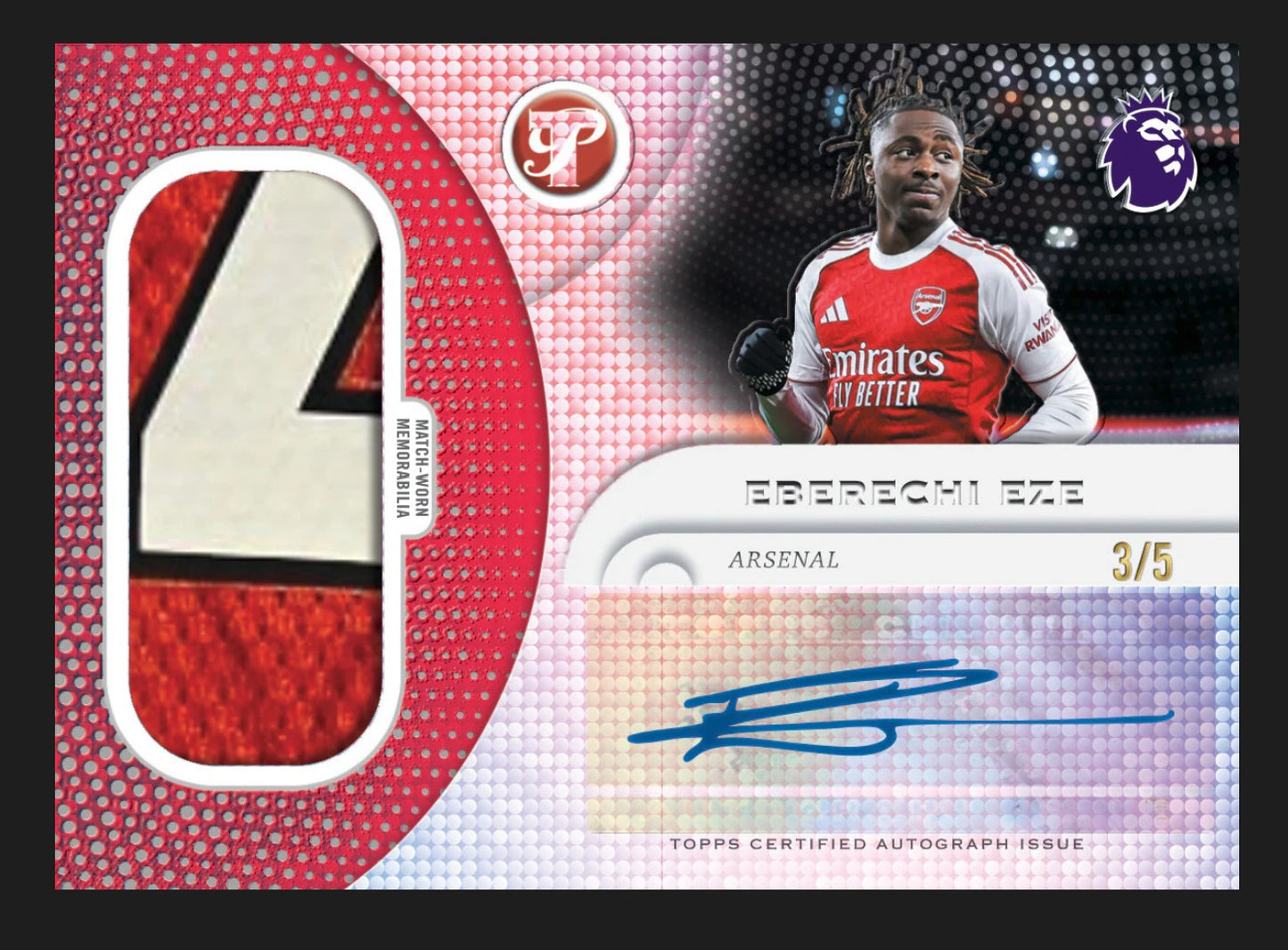 2026 Topps Pristine Premier League Soccer Hobby Box