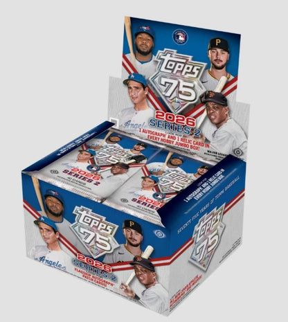 2026 Topps Series 2 S2 Baseball Jumbo Box
