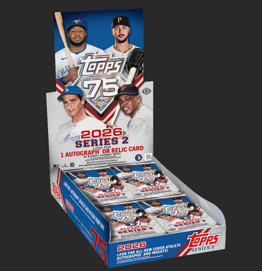 2026 Topps Series 2 S2 Baseball Hobby Box