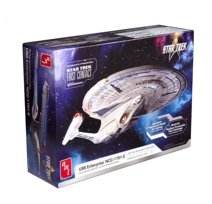 Star Trek U.S.S. Enterprise NCC-1701-E Translucent 1:140 Scale Model Kit