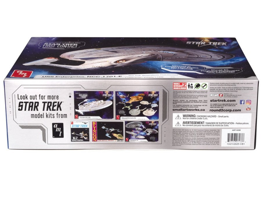 Star Trek U.S.S. Enterprise NCC-1701-E Translucent 1:140 Scale Model Kit