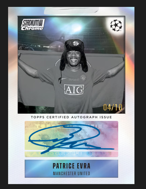 Topps Stadium Club Chrome UEFA Champions League 2025/26 Value Box