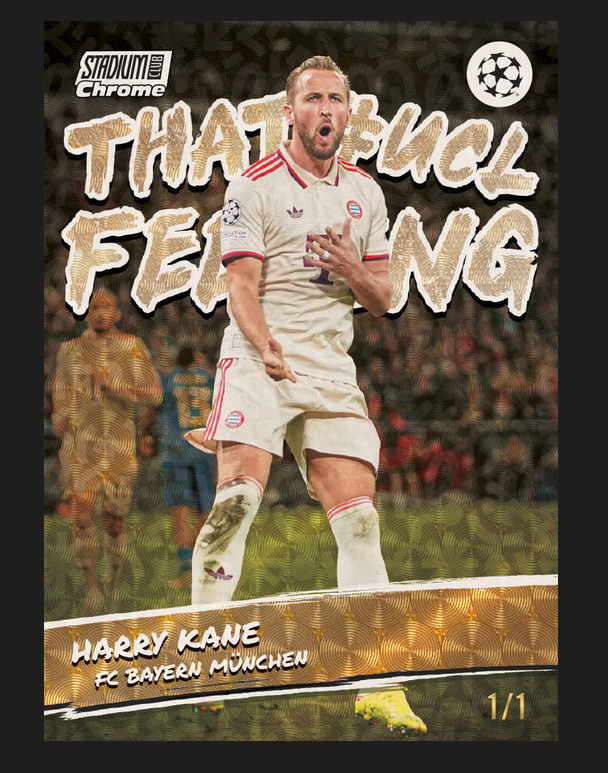 Topps Stadium Club Chrome UEFA Champions League 2025/26 Value Box