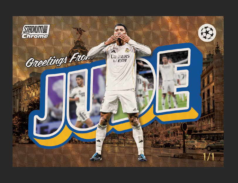 Topps Stadium Club Chrome UEFA Champions League 2025/26 Value Box