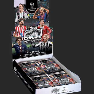 Topps Stadium Club Chrome UEFA Champions League 2025/26 Hobby Box