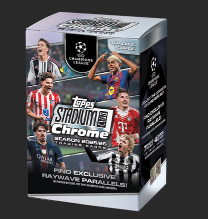 Topps Stadium Club Chrome UEFA Champions League 2025/26 Value Box