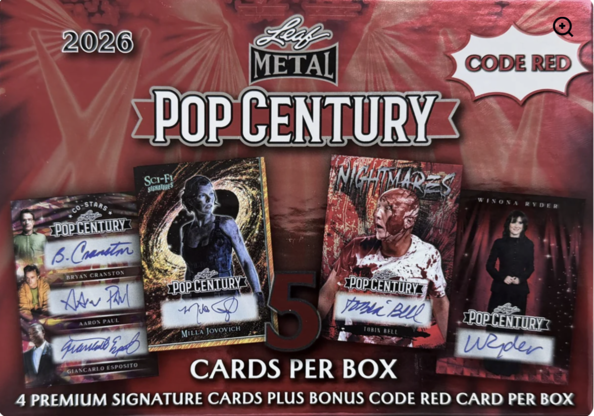 2026 Leaf Pop Century Code Red Hobby Box Presale (3/20/2026)
