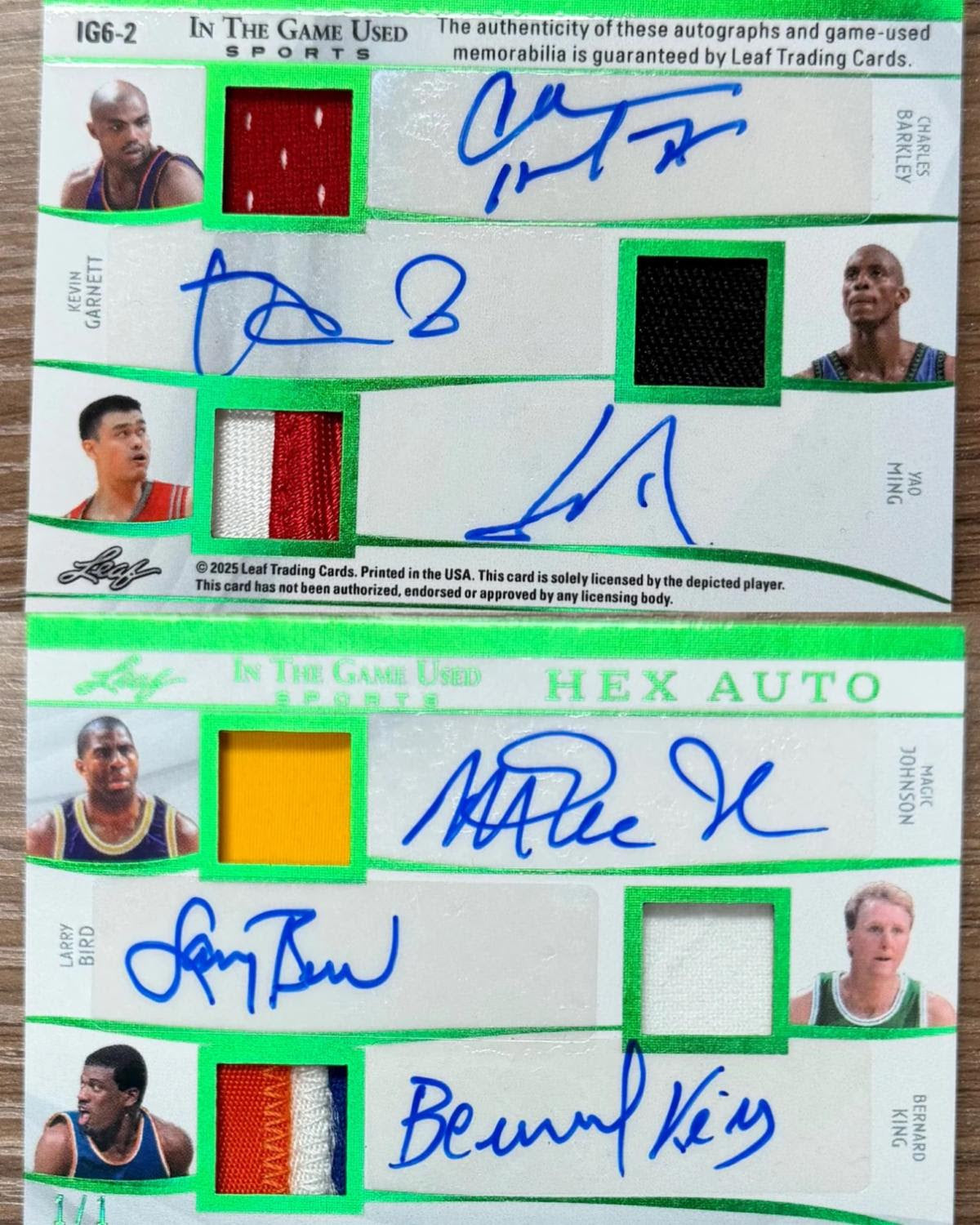 2025 Leaf In The Game Used Emerald Edition Box