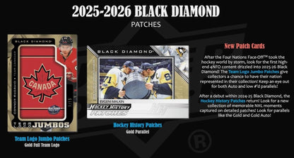 2025-26 Upper Deck Black Diamond Hockey Hobby Box - Sealed