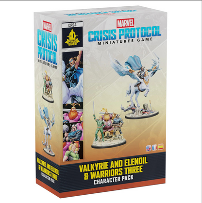 Marvel Crisis Protocol: Valkyrie on Elendil & Warriors Three