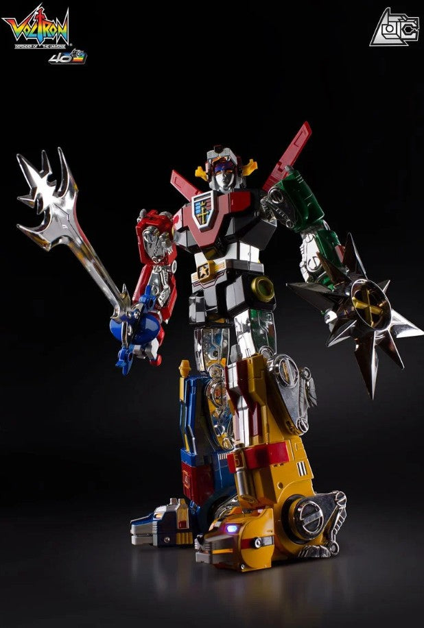 🦁 Voltron 40th Anniversary Gift Set with Light-Up Sound Base