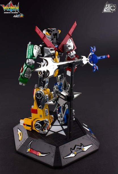 🦁 Voltron 40th Anniversary Gift Set with Light-Up Sound Base