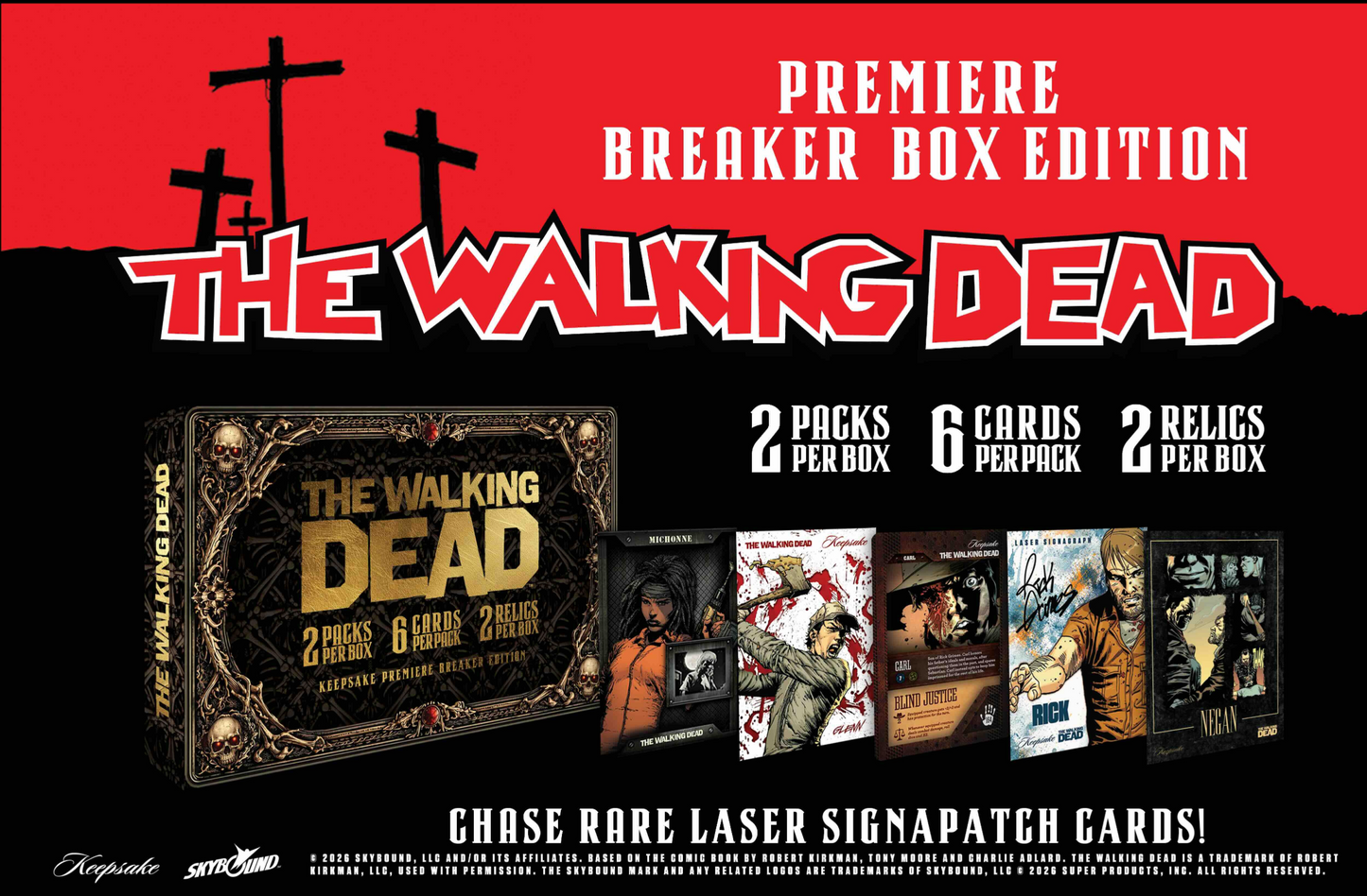2026 The Walking Dead Keepsake Premiere Breaker Box