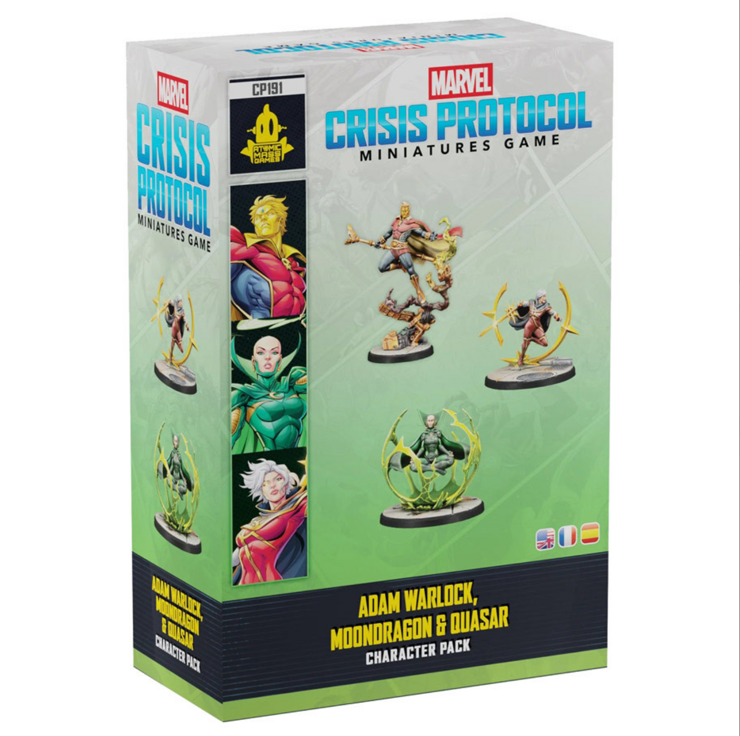 Marvel Crisis Protocol: Adam Warlock, Moondragon & Quasar