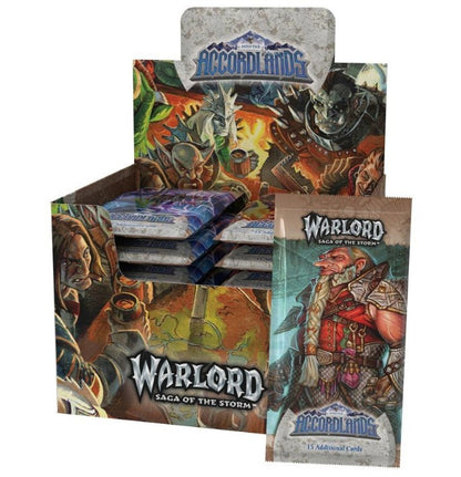 Warlord: Saga of the Storm: Into the Accordlands: Booster Display