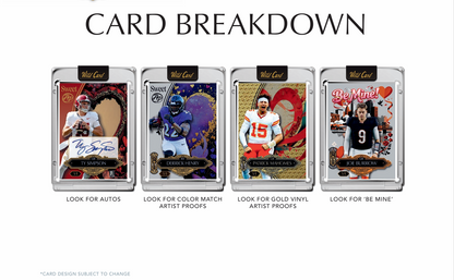 2026 Wild Card Sweet Football Box - Mahomes, Mendoza - In Hand