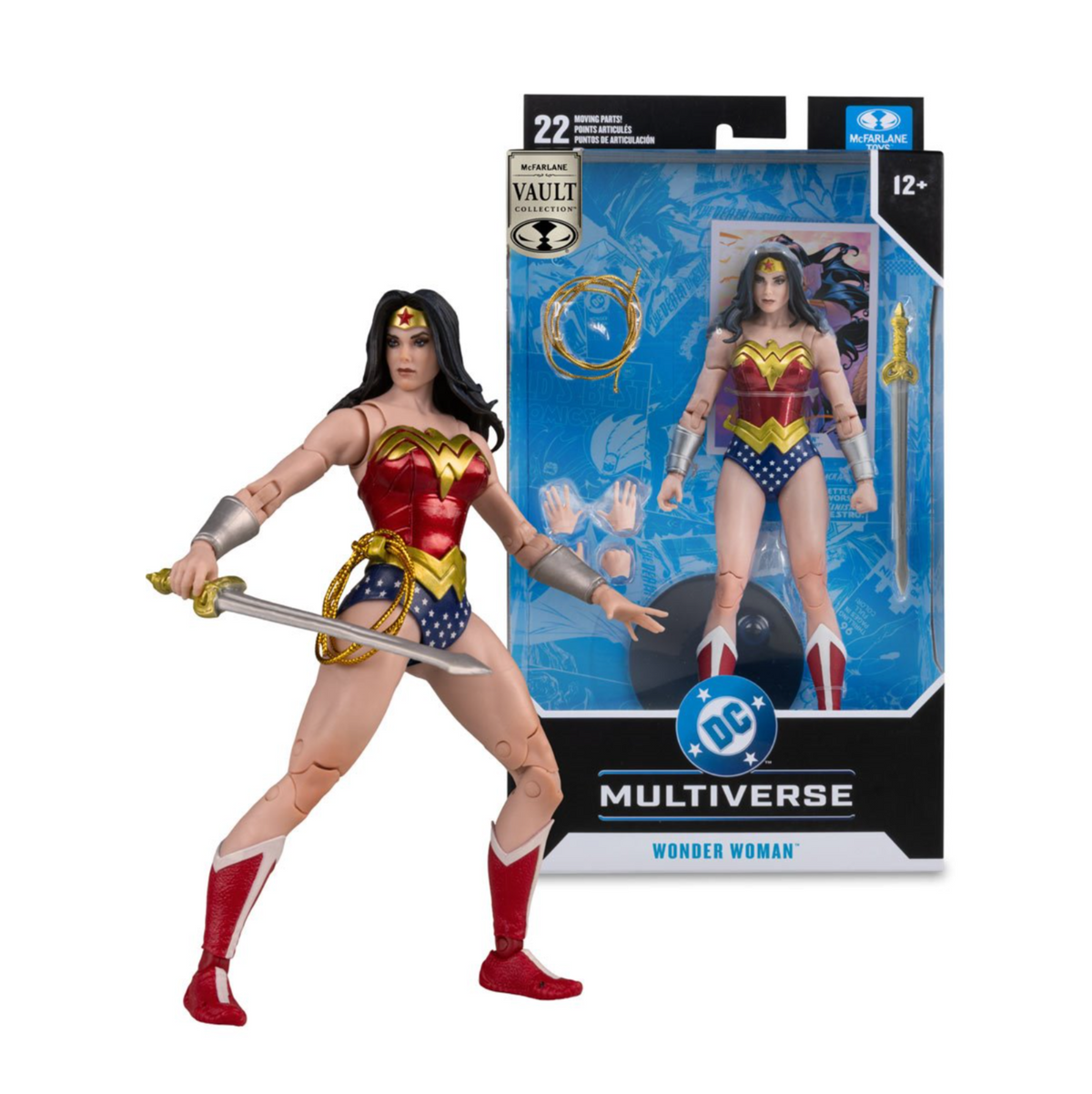 DC Multiverse McFarlane Vault Collection Wonder Woman (Classic) 7-Inch Figure