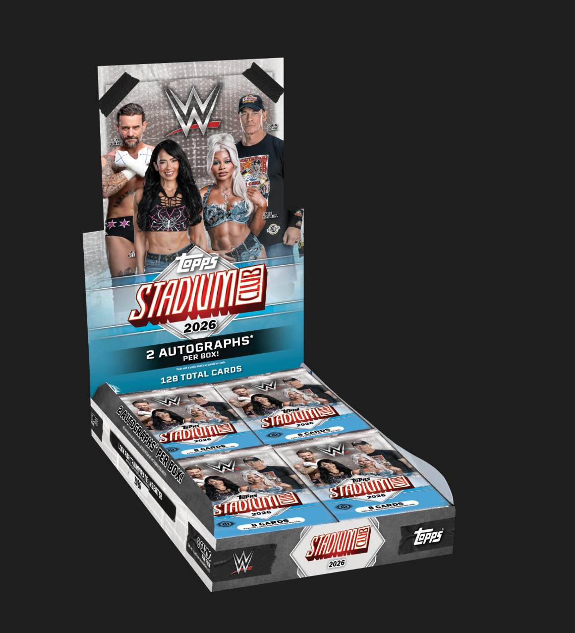 2026 Topps Stadium Club WWE Hobby 12-Box Case