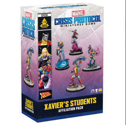 Marvel Crisis Protocol: Xavier’s Students Affiliation Pack